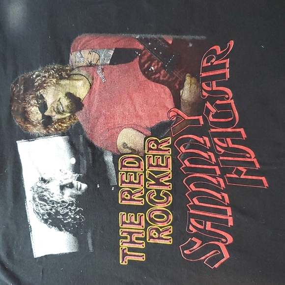 Sammy Hagar the red rocker short sleeve concert tee size 1X Costa Mesa - Picture 3 of 6